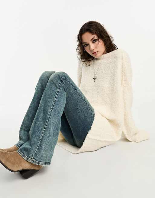 Fluffy sweater free people hotsell