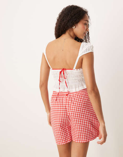 Free People sweet on you crop top in white, 4 of 4