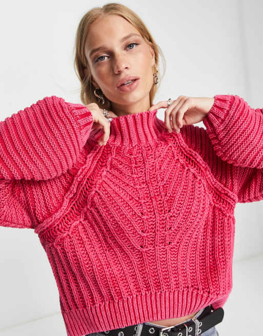 Free people balloon sleeve sweater hotsell