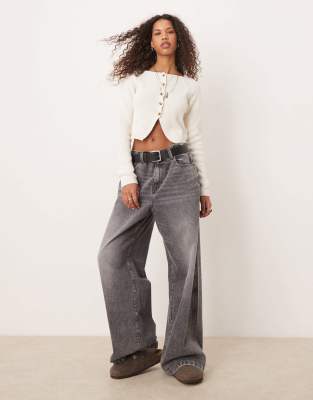 Shop Free People Sydney Shrunken Cardigan In White