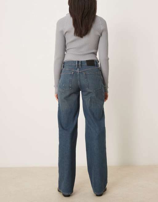 Free People tennessee low rise boyfriend jeans in cowboy blue | ASOS