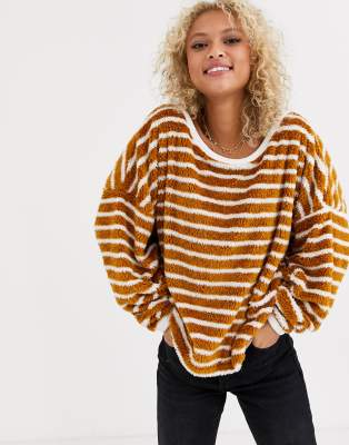 free people striped sweater