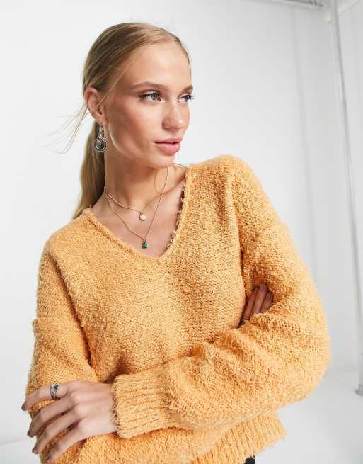 Free people sunday outlet v neck sweater