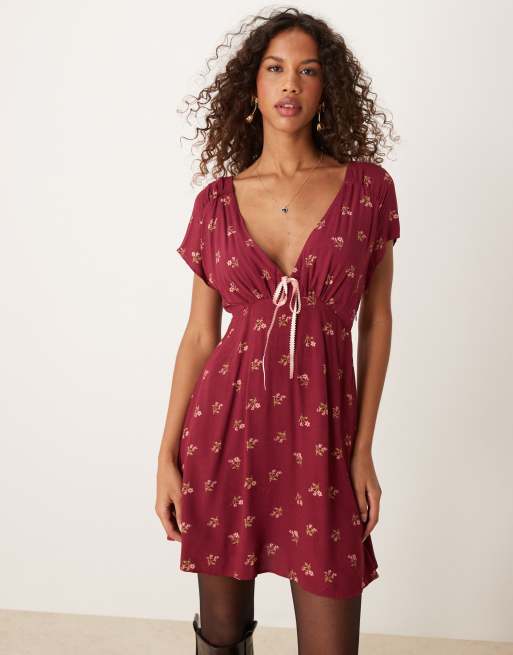 Belted hotsell Knit Maxi Dress Raspberry