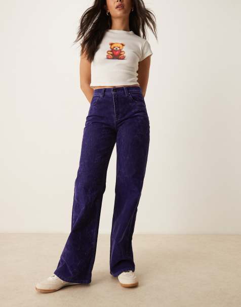 Free People tinsley baggy high rise jeans in blue