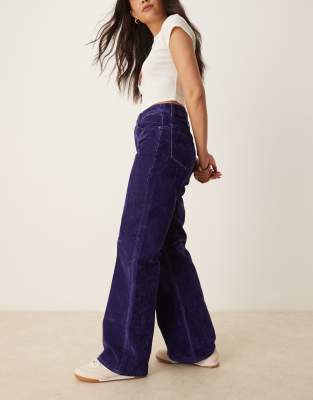 Free People Tinsley Baggy High Rise Jeans In Blue | ModeSens