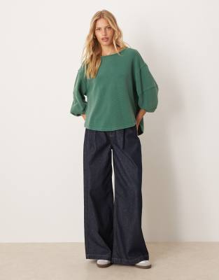 Free People Total Eclipse Tee In Green