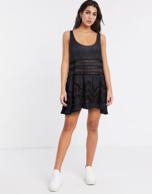 free people trapeze slip dress