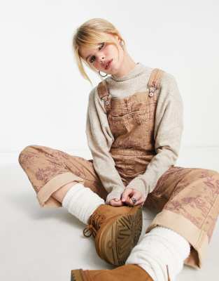 Tuta Free People Be The One Gamba Larga – Taglia 12, Multicolor Sage Combo, Nuova Senza Etichette
