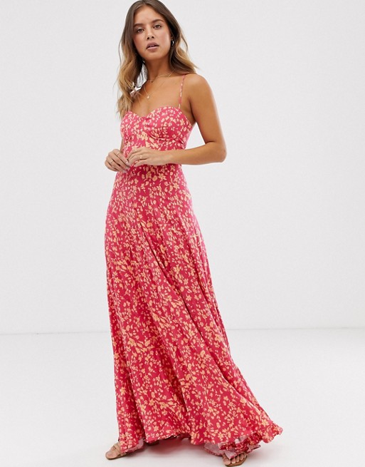 Free People Under The Moonlight floral maxi dress