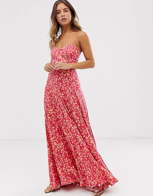 Free People Under The Moonlight floral maxi dress | ASOS