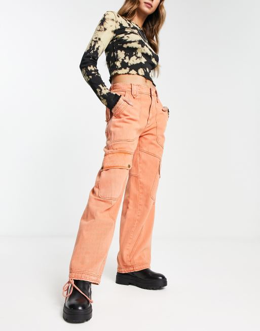 NWT Free People Low Rise Cargo Pants - Size 6