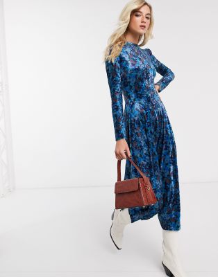 free people velvet dress