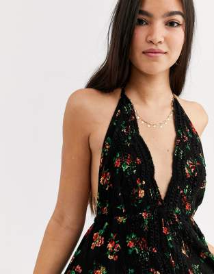 free people floral maxi dress