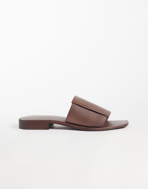 Free People Verona sandalo slide in Ember - view 1