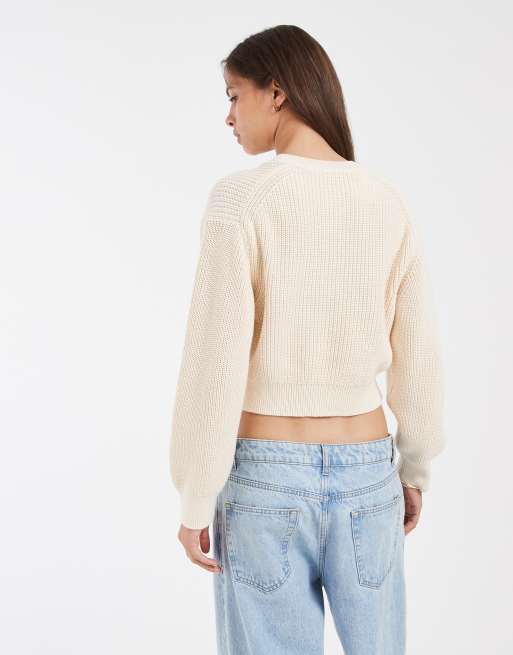 Free People Vienna kardigan w kolorze ivory, 4 z 4