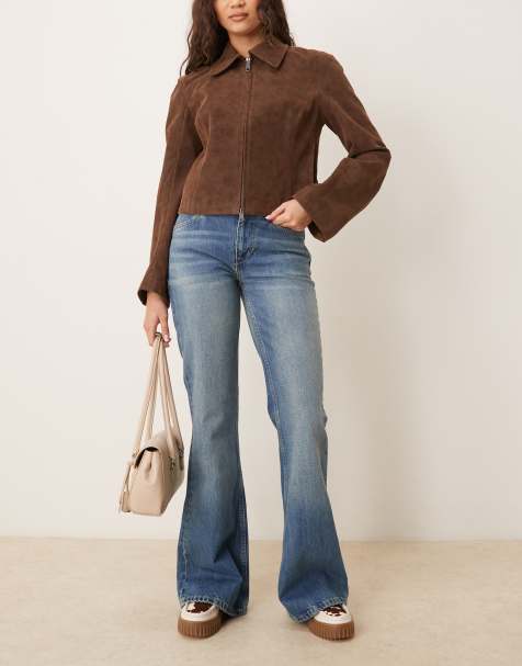 Free People west coast low rise relaxed jeans in blue - view 1