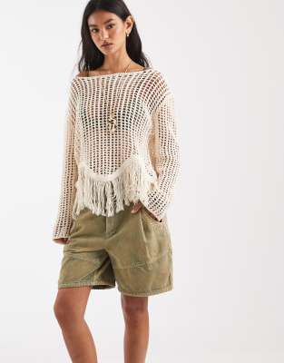 Free People Wild Rebel Shorts In Black