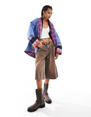 【Free People】WINNIE ジャケット Free People Winnie Jacket / Blue Combo | Cside