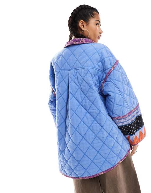【Free People】WINNIE ジャケット free-people-Dutch-Blue-Combo-