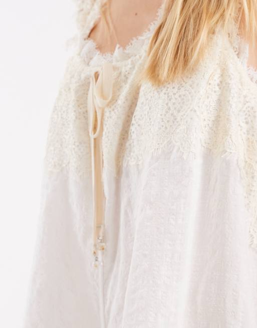 Free People - Wish Me Luck - Combishort - Ivoire, 3 de 4