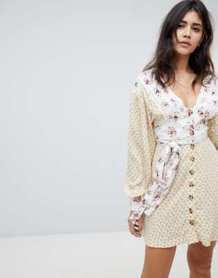 free people wonderland mini dress