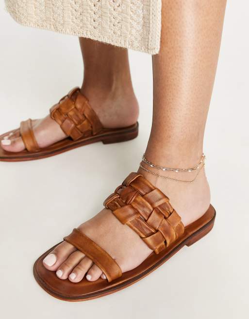 Free people leather on sale sandals