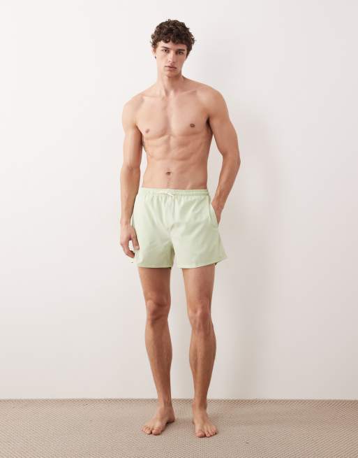 Free Society – Badeshorts in Salbeigrün, 2 von 5