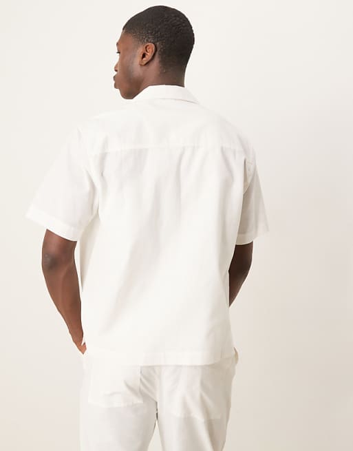 Society Short Sleeve in White Society Short Sleeve in White