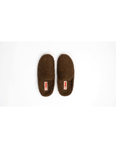 Freedom Moses Kush slipper in mocha in mocha - view 1