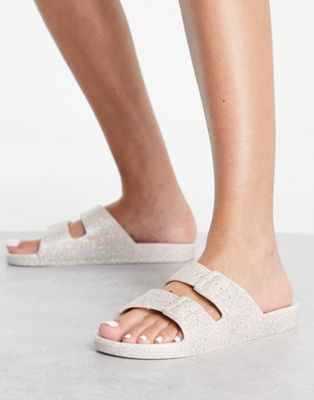Freedom Moses scented sandals in moon sparkle