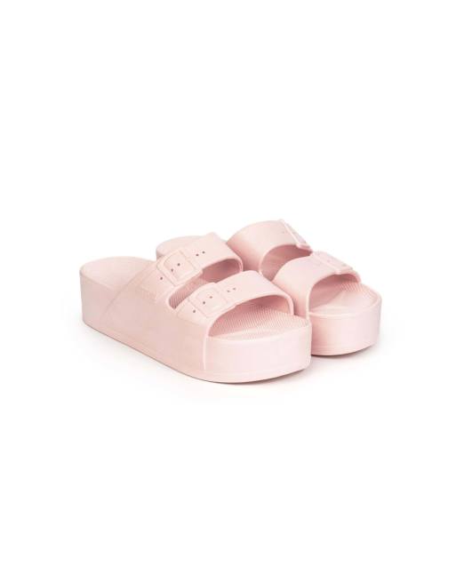 Freedom Moses Scented platform sliders in rosa