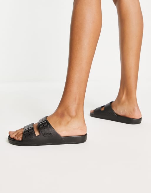 Freedom Moses scented sandals in black | ASOS