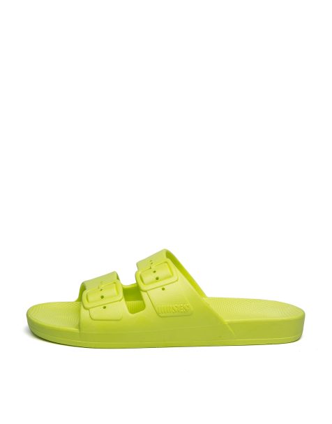 Freedom Moses Scented Sandals in yellow neon - view 1