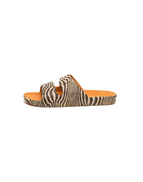 Freedom Moses Scented sliders in sol zebra - view 1