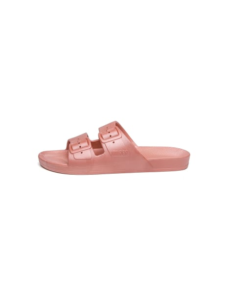 Freedom Moses Scented sliders in terra cotta in black - view 1