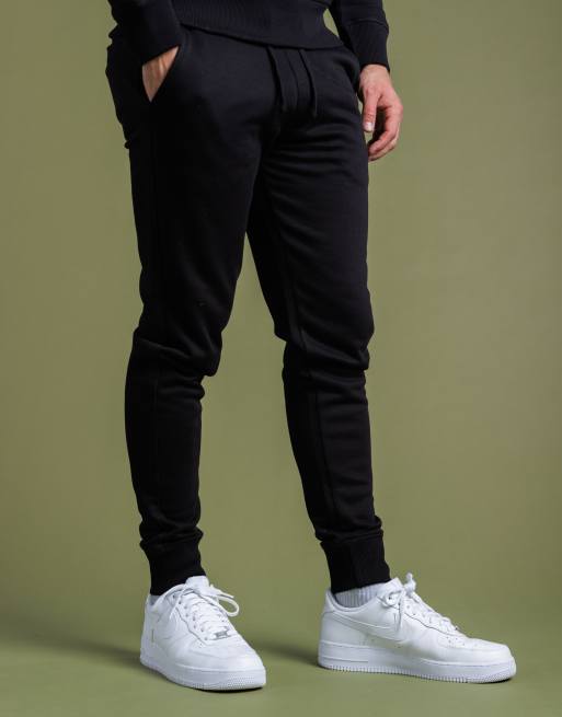 French Connection 2 pack cotton blend joggers in black, 2 of 4
