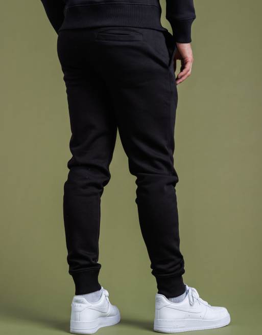 French Connection 2 pack cotton blend joggers in black, 3 of 4