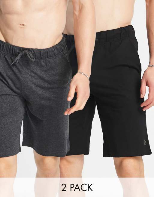 Black lounge hot sale shorts