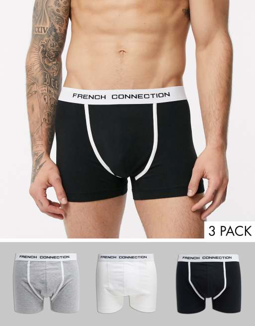 French Connection 3 pack boxers