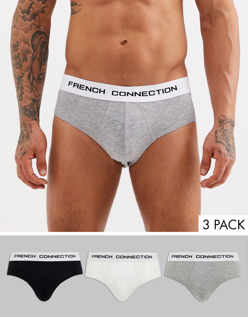 French Connection 3 pack briefs-Multi
