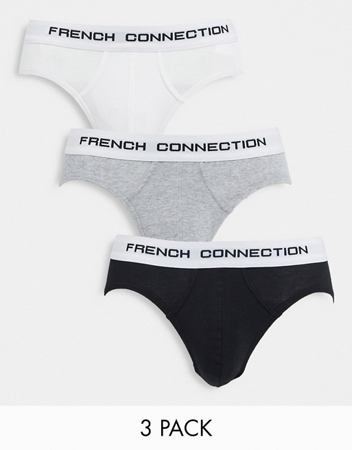 French Connection 3 pack briefs