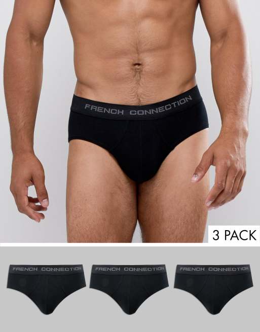 French Connection 3 Pack Briefs