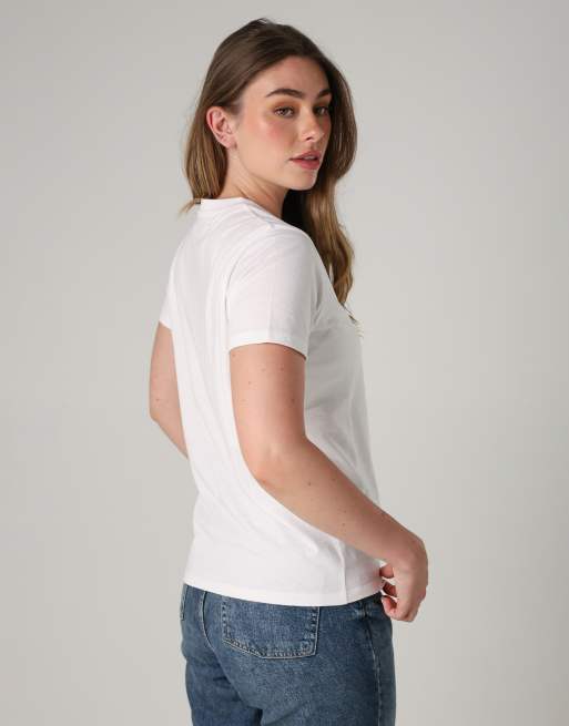 French Connection 3 pack cotton crew neck t-shirts in khaki, 3 of 4