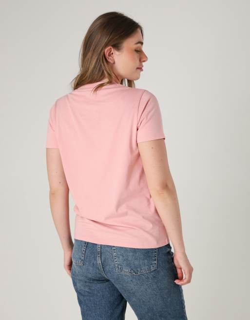 French Connection 3 pack cotton crew neck t-shirts in pink, 4 of 4