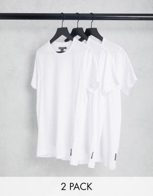 French Connection French Connection 3 pack lounge t-shirts in white