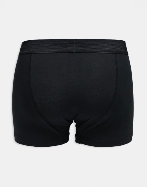 French Connection 5 pack cotton boxers in black, 2 of 3