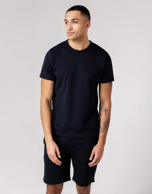 French Connection 5 pack cotton crew neck short sleeve t-shirts in black, 2 of 5