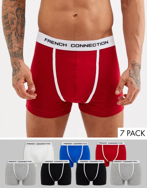 French Connection 7 pack boxers ASOS