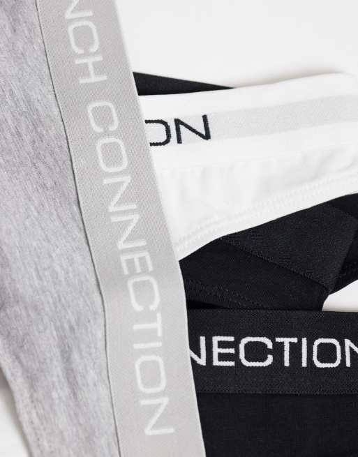 French Connection 7 pack thongs in multi, 3 of 3